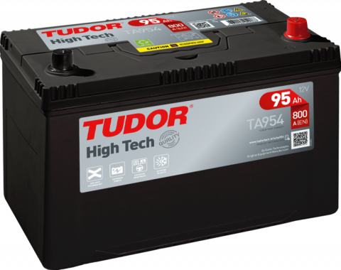 TUDOR TA954 M11 SLI 12V 95Ah 800A Batterie de démarrage