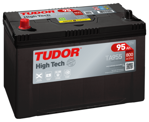 TUDOR TA955 M11 SLI 12V 95Ah 800A Batterie de démarrage