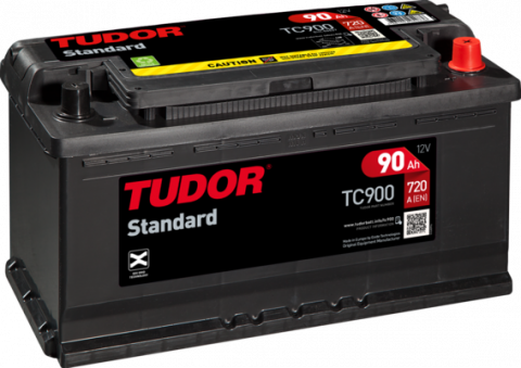 TUDOR TC900 L5 SLI 12V 90Ah 720A Batterie de démarrage