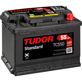 TUDOR TC550 L2 SLI 12V 55Ah 460A Batterie de démarrage