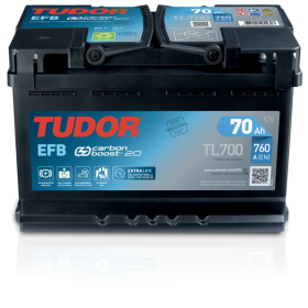 TUDOR TC900 L5 SLI 12V 90Ah 720A Batterie de démarrage