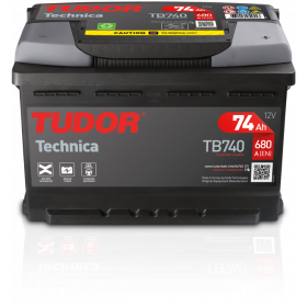 TIGRA TGB-L3 SLI 12V 74Ah 640A Batterie de démarrage